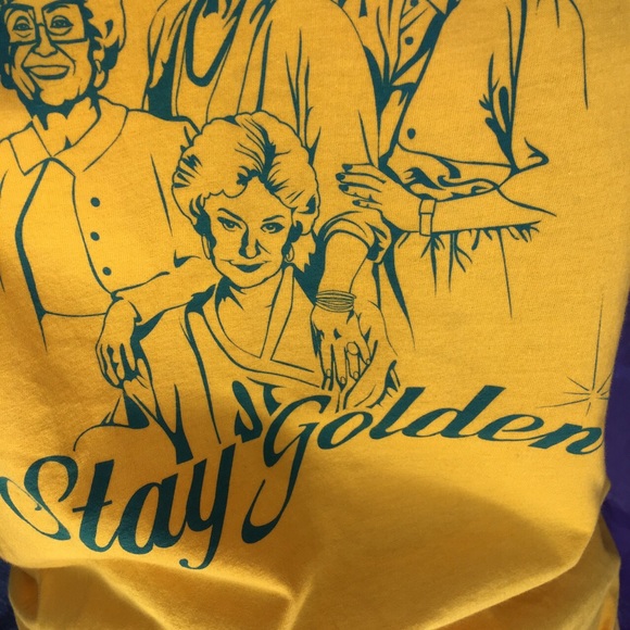 SOLD Golden Girls “Stay Golden” graphic t shirt - Picture 4 of 4